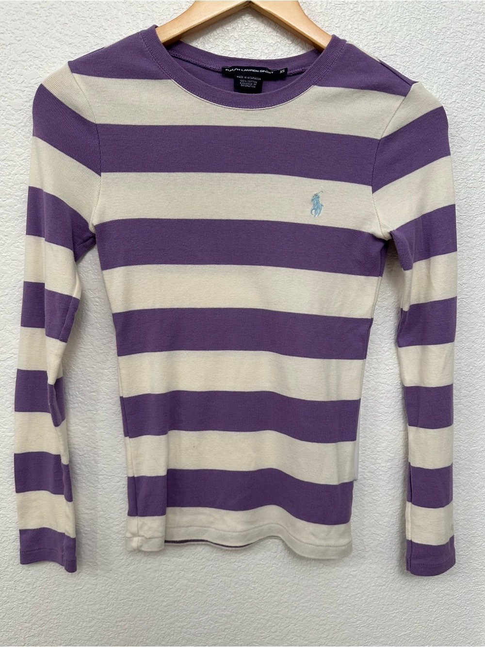 Ralph Lauren Striped Long Sleeve Tee